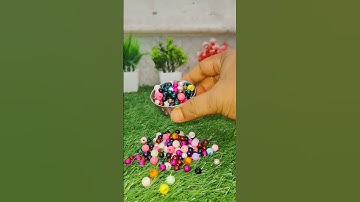 Satisfying Reverse Breads ASMR || Colouring Ball Reverse Video #satisfying #asmr #reverse