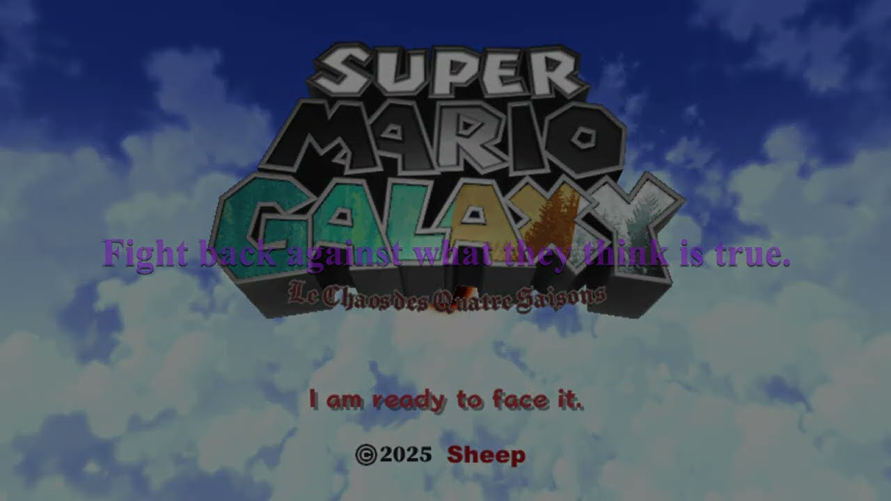 Blue Eclipse 1st Year Anniversary - ["Super Mario Galaxy: Le Chaos des Quatre Saisons"] RELEASE MOD!