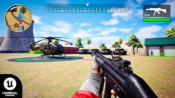 Unreal Engine 5 Tactical FPS Game Development PC And Mobile
