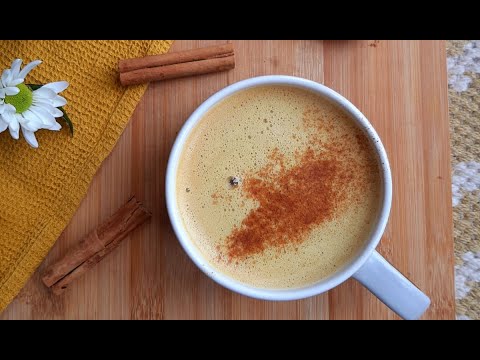 Turmeric Coffee Latte | Café con leche dorada