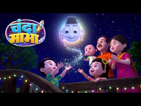 Chanda Mama Door Ke | चंदा मामा दूर के | Hindi Nursery Rhymes For Toddlers | Nanha Udaan