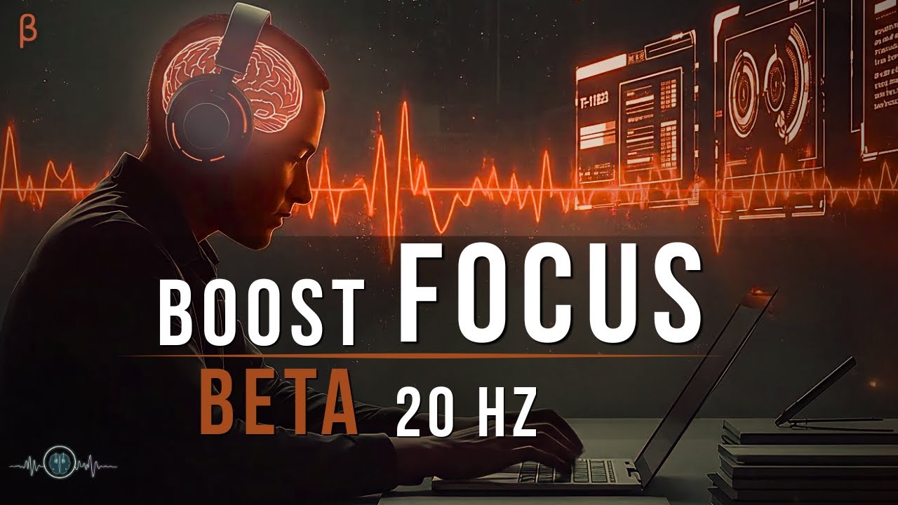 Стабильная Музыка для Фокуса для Работы за Компьютером | Повышай Продуктивность с Бета-Волнами