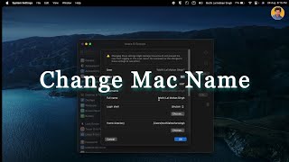 💥Change The Name Of Your Mac || Local Host Name, User Name Change, MacBook name