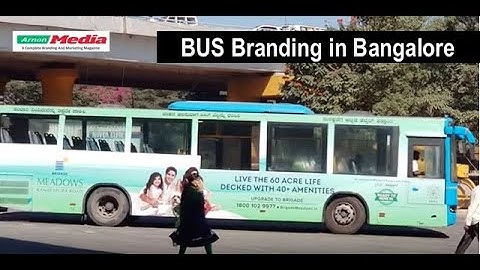 how to bus branding BMTC Bus full advertising  branding options 2019 Bangalore Kochi Chennai