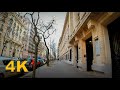ALMOST EMPTY STREETS OF PARIS, FRANCE: AVENUE RAYMOND POINCARE 4K UHD