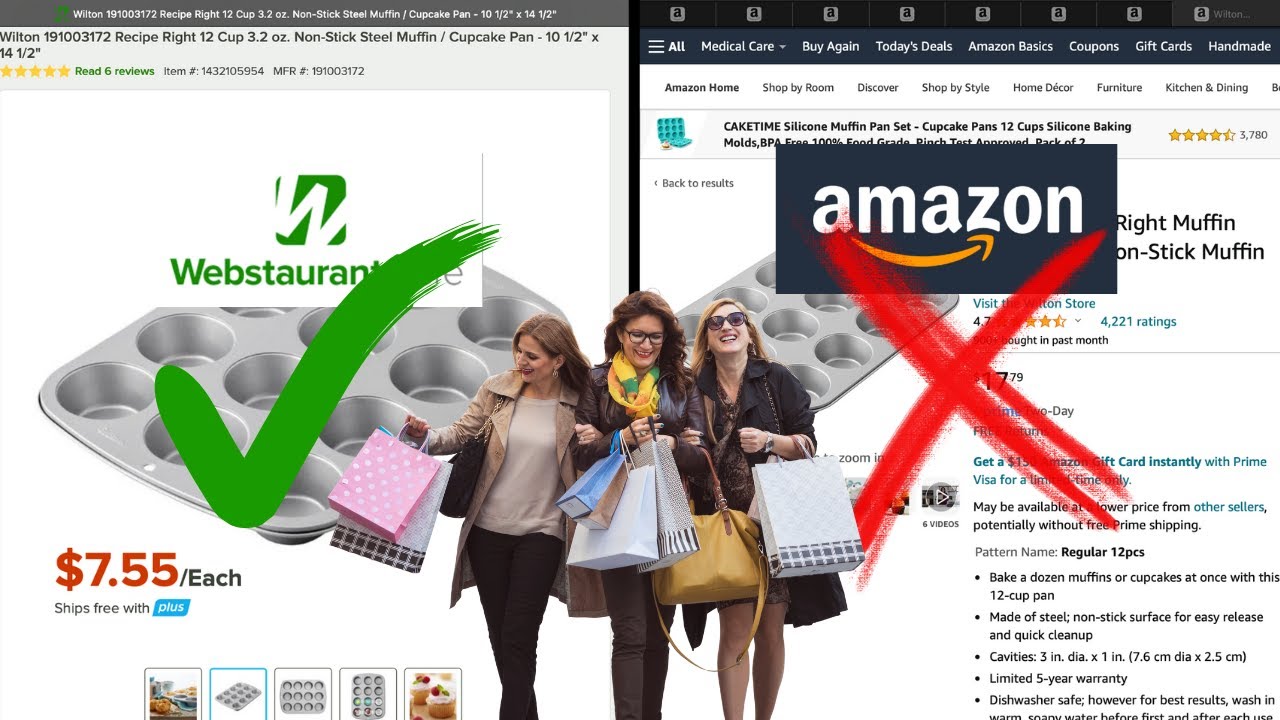 The Best Place To Buy Kitchen Equipment (it's not Amazon). Stock your