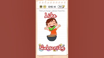 Timmy is hungry. please feed him. #braintest #feedshorts #viral #mobile #youtubeshorts #like