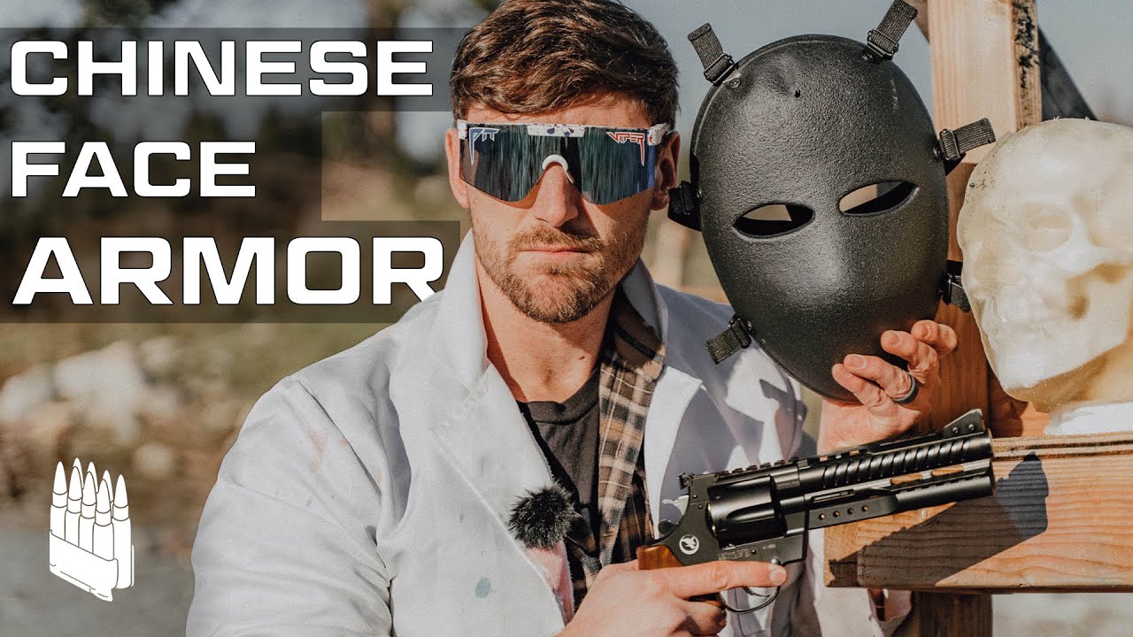 Do bulletproof masks actually work? Ballistic test.