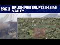Wildfire breaks out in Simi Valley