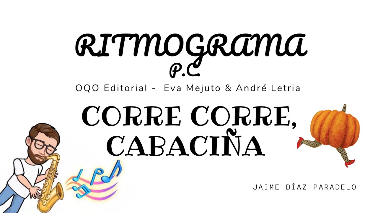 Musicograma Corre corre, cabaciña Percusión Corporal