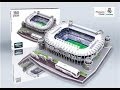 "Estadio Santiago Bernabéu" del Real Madrid C.F. | Nanostad - Puzzle 3D