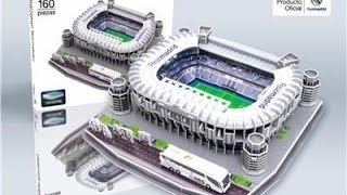 "Estadio Santiago Bernabéu" del Real Madrid C.F. | Nanostad - Puzzle 3D