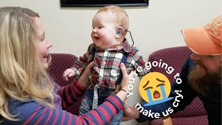 Baby Reacts To Hearing Mom's Voice For First Time Thanks To Hearing Aid