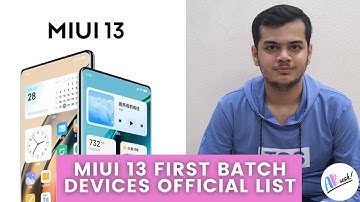 MIUI 13 Official Global List, First Batch Schedule, Features and More
