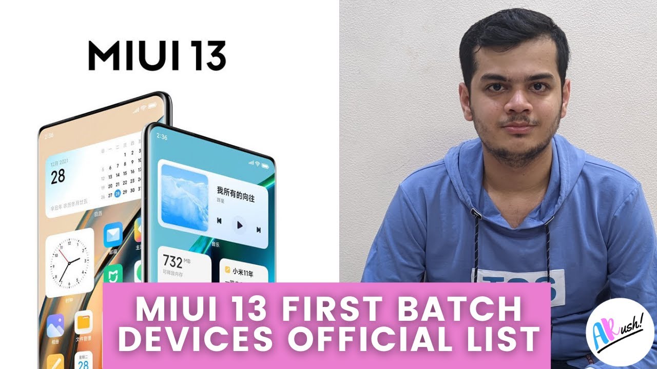 MIUI 13 Official Global List, First Batch Schedule, Features and More