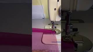 Double pleating tutu net #2. By machine CLOSE UP