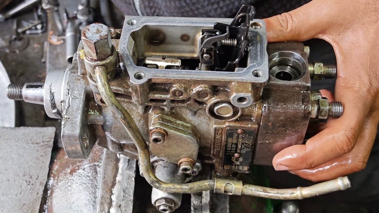 How to diesel engine starting problem solution // fuel injection pump repair 