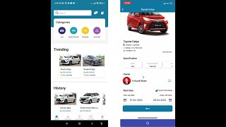 RentNRoll | Vechile Rental Mobile Application made with React Native - Javascript | screenshot 5