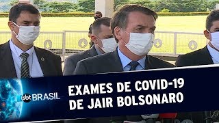 Exames de Jair Bolsonaro dão negativo para o novo coronavírus | SBT Brasil (13/05/20)