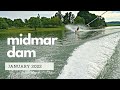 Midmar Dam, sailing and waterskiing