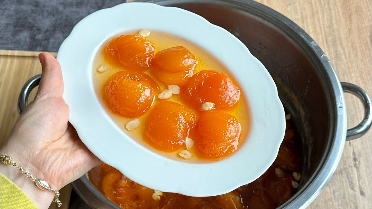 Приготовление варенья из абрикосов без дробления / как сделать