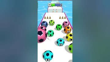 ⚽ A-Z Run Level 59 gameplay walkthrough (Android apps) #shorts #games