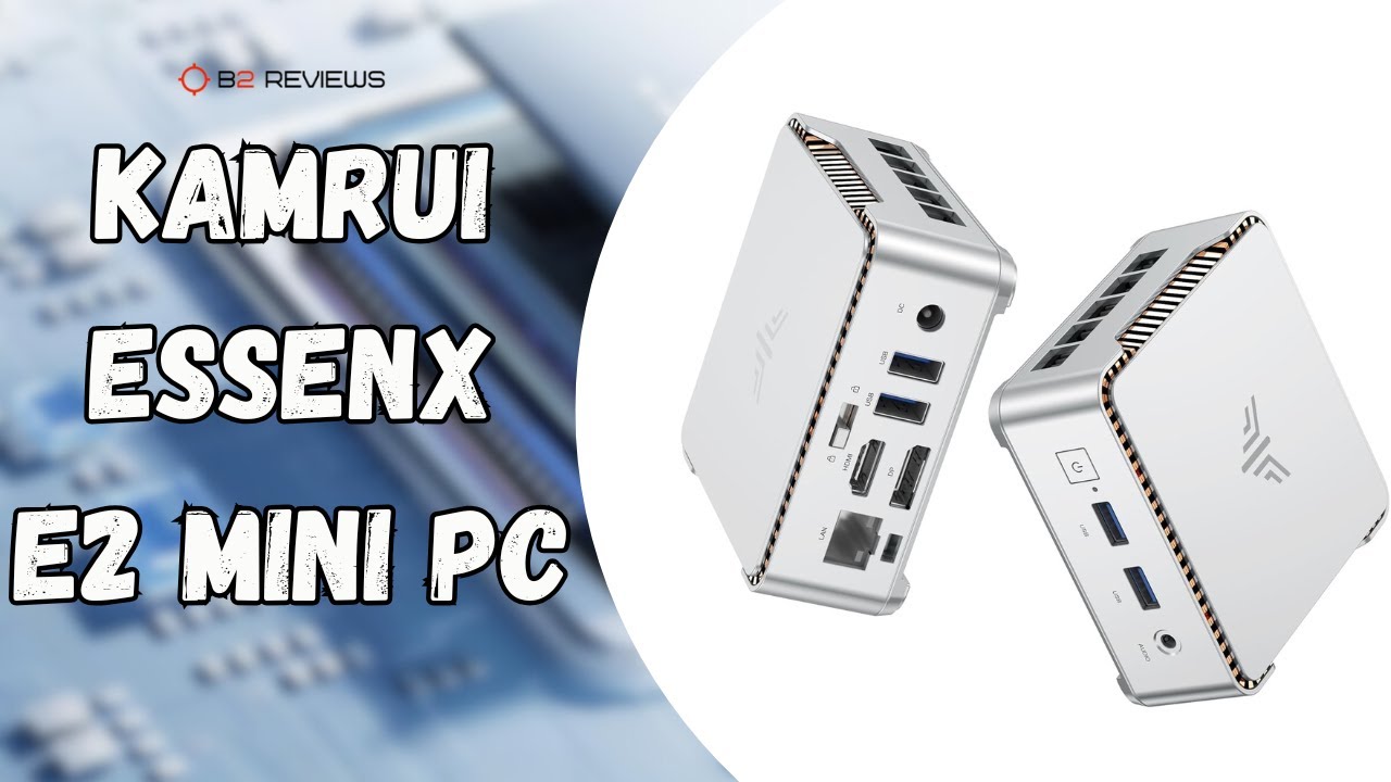 Ultra-Fast Mini PC with 16GB RAM & 4K Dual Display | KAMRUI Essenx E2