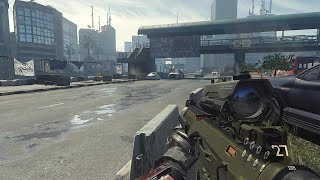 Chasing for a Hostage on a Busy Highway Looks Awesome COD AW Gameplay - No Commentary