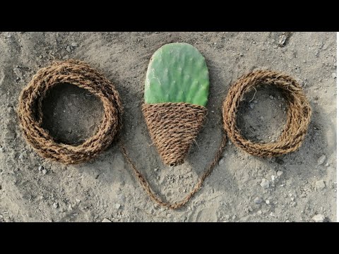 Primitive Technology: Making 100 feet rope| Bushcraft, Survival Tools ...
