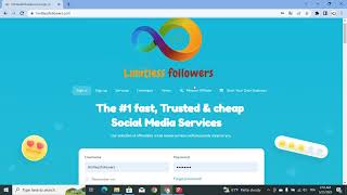 How To Add Credit to Limitlessfollowers 