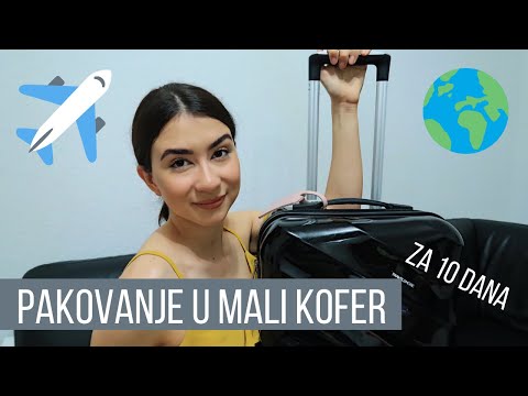 Video: Kako Naučiti Spakirati Kofere