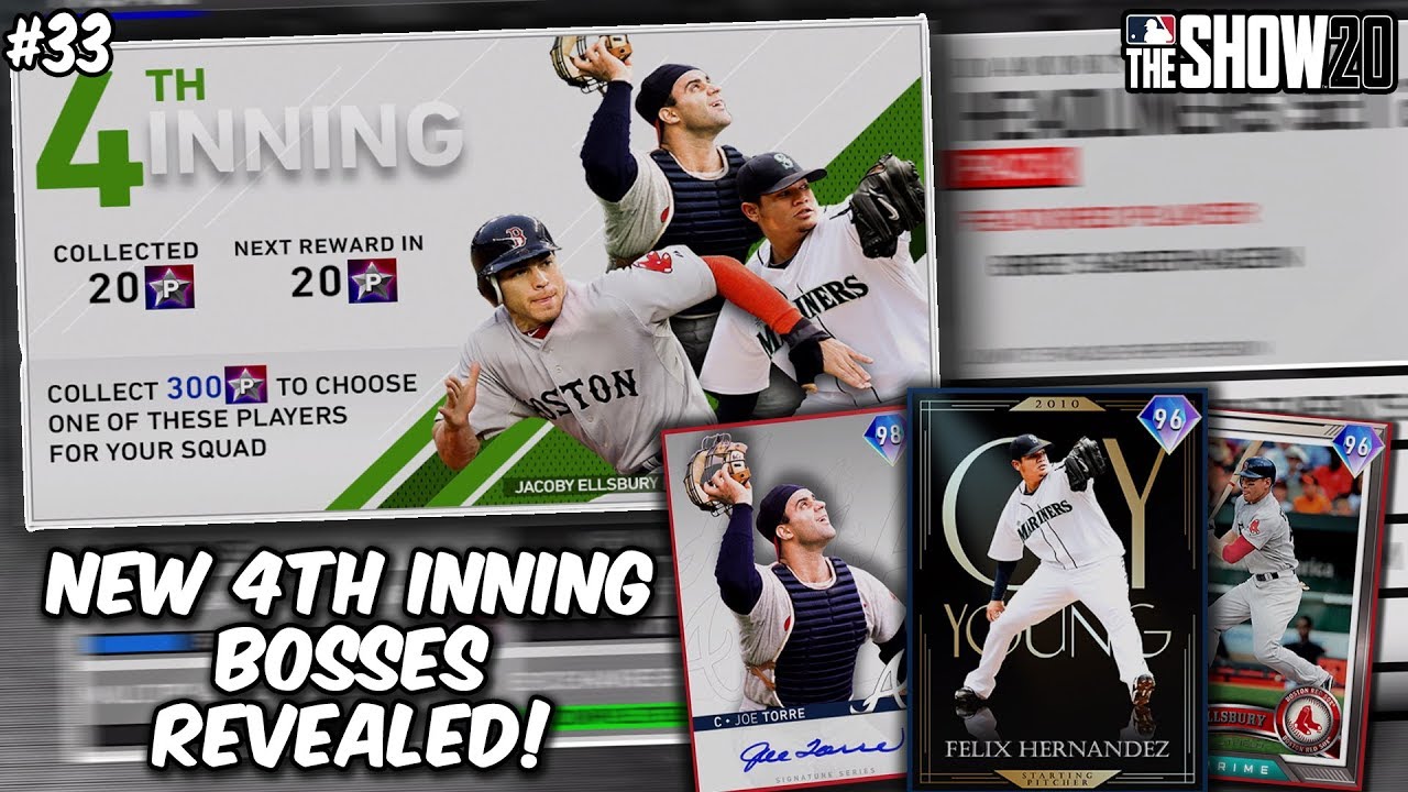 4th Inning Program REVEALED! INSANE NEW BOSSES! No Money Spent #33 MLB The Show 20