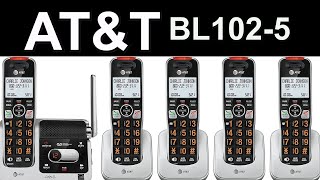 This Phone System SAVED My Relationship!! - AT&T 5 Handset Telephone answering system BL102-5