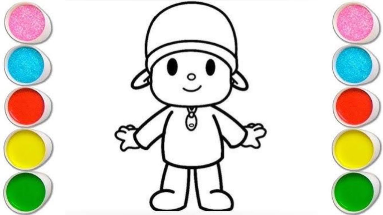 POCOYO Drawing, Painting & Coloring For Kids and Toddlers_ Easy Art