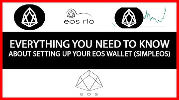 Everything You Need To Know About Setting Up Your EOS Wallet (Using SimplEOS)