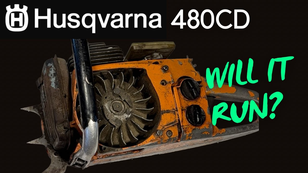 Husqvarna 480CD Chainsaw || Will it Run? - YouTube