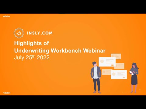 Underwriting Workbench- Highlights - video from Insly