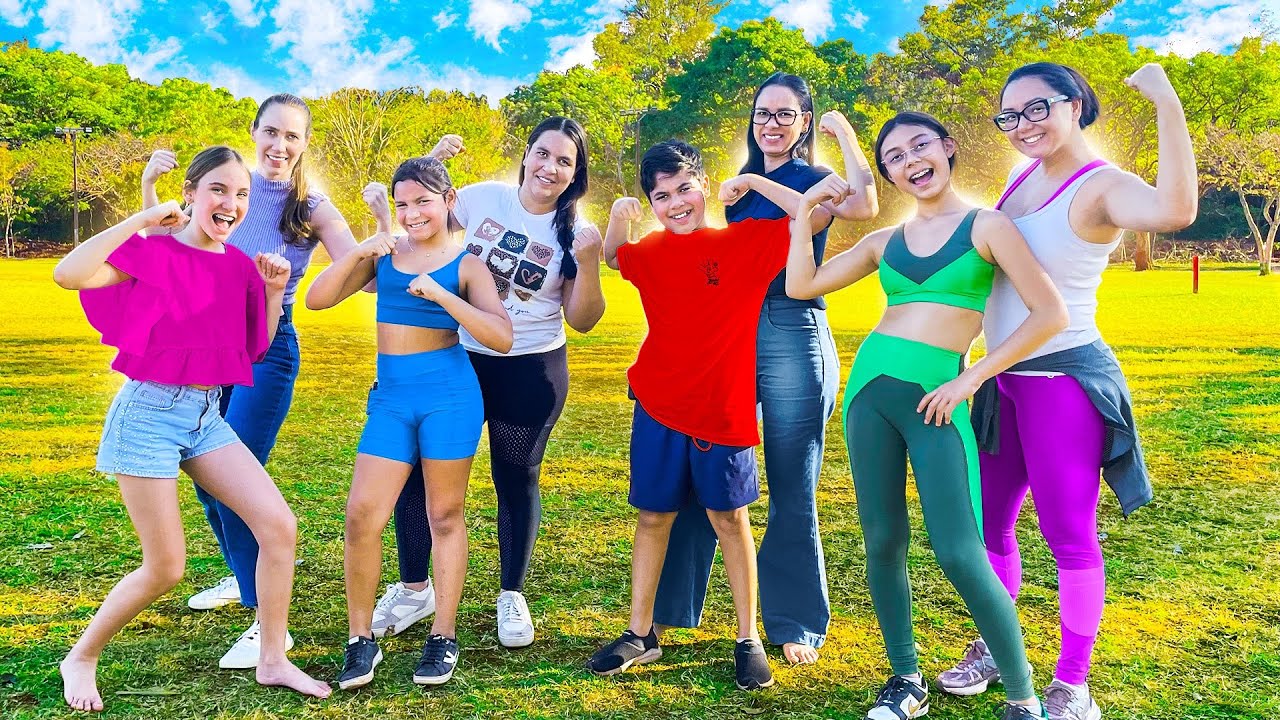 DESAFIOS EXTREMOS NO PARQUE !!! QUEM GANHOU ? 