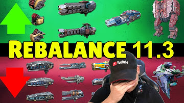 War Robots: NIEUWE wapen- en robotbalans 11.3 vs. gratis 2-play builds