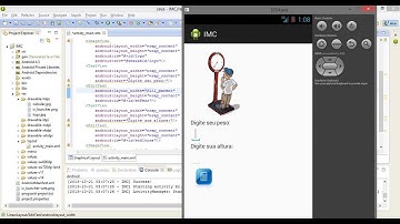 Aulas de android - calcular imc parte 2
