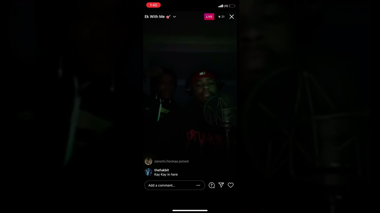 Kay Flock Join SHA Ek Live & Showed Him His Gun And Said I Can’t Wait To See You