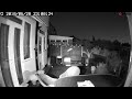 Call 99: Footage of burglar scoffing ice-cream before break-in