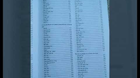 Cây thuốc và vị thuốc Việt Nam