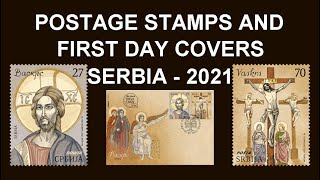 POSTAGE STAMPS AND FIRST DAY COVERS; SERBIA-2021 by cocitacije 147 views 10 months ago 4 minutes, 59 seconds