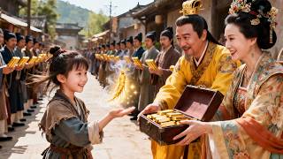 Gadis Kecil Tanam Tanaman Ajaib 1 Rumput Ditukar 100g Emas Kaya Mendadak