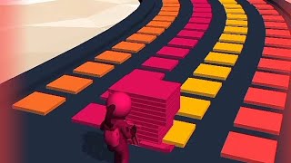 Stack Colour Run Game Play All Level Walkthrough Android and iOS level 81@KF Android Gaming 