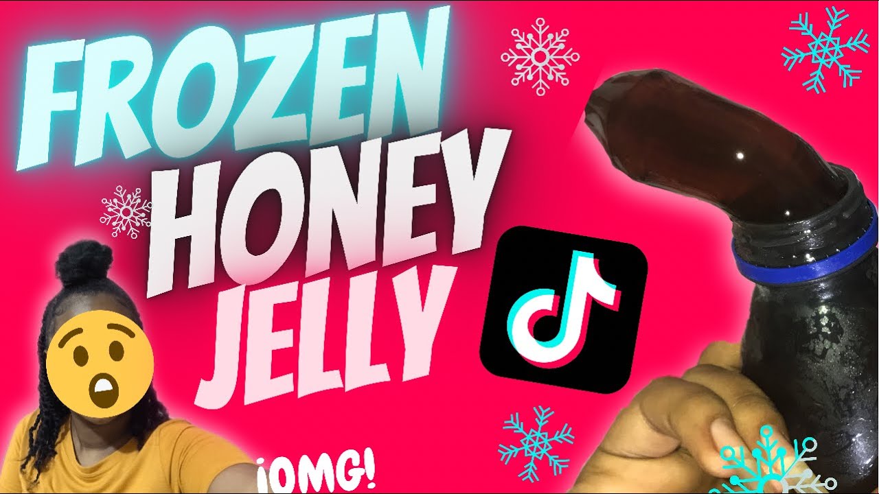 PROBANDO LA RECETA DE LA GELATINA DE MIEL🍯CONGELADA “Frozen Honey Jelly