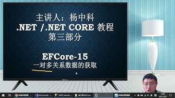 杨中科.NET Core教程Part3-15：EF Core一对多关系数据的获取