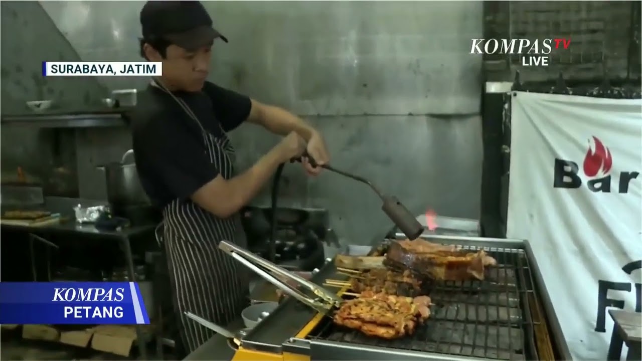 Pilihan Buka Puasa, Menu BBQ Mulai Rp15 000 di Surabaya   KOMPAS PETANG