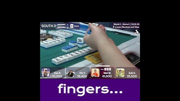 What a Complete Disaster #mahjong #riichi #riichimahjong #shorts